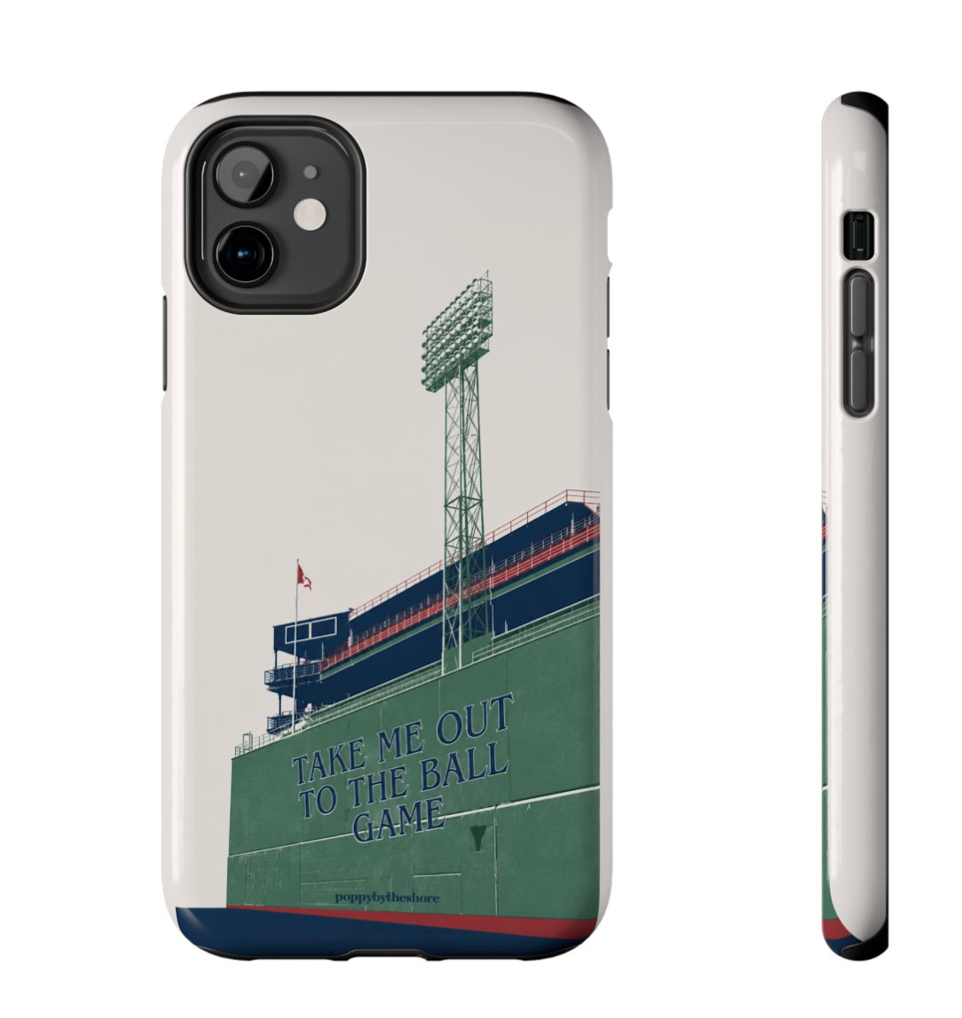 Poppy at the Ballpark Phone Case