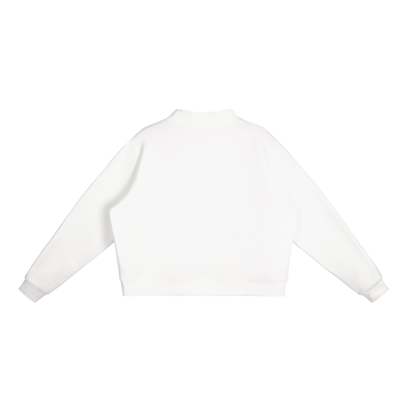 Poppy Hydrangea Mock-Neck Sweatshirt