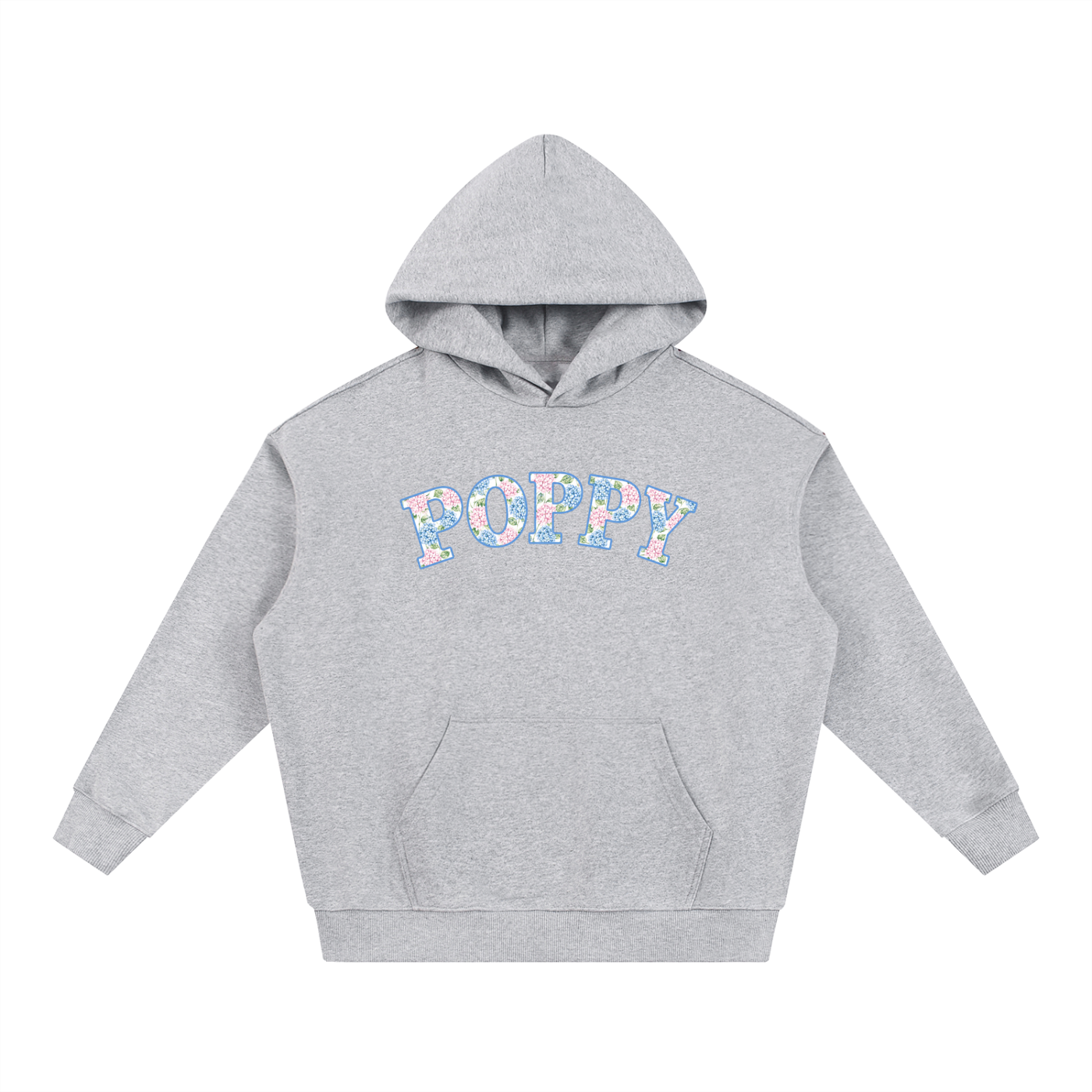 Poppy Hydrangea Hoodie