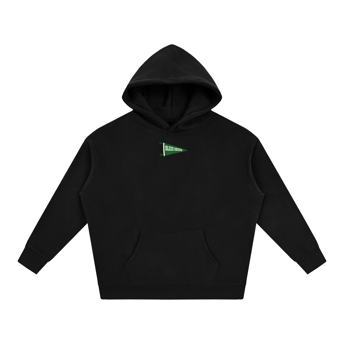 Poppy Bleed Green Hoodie
