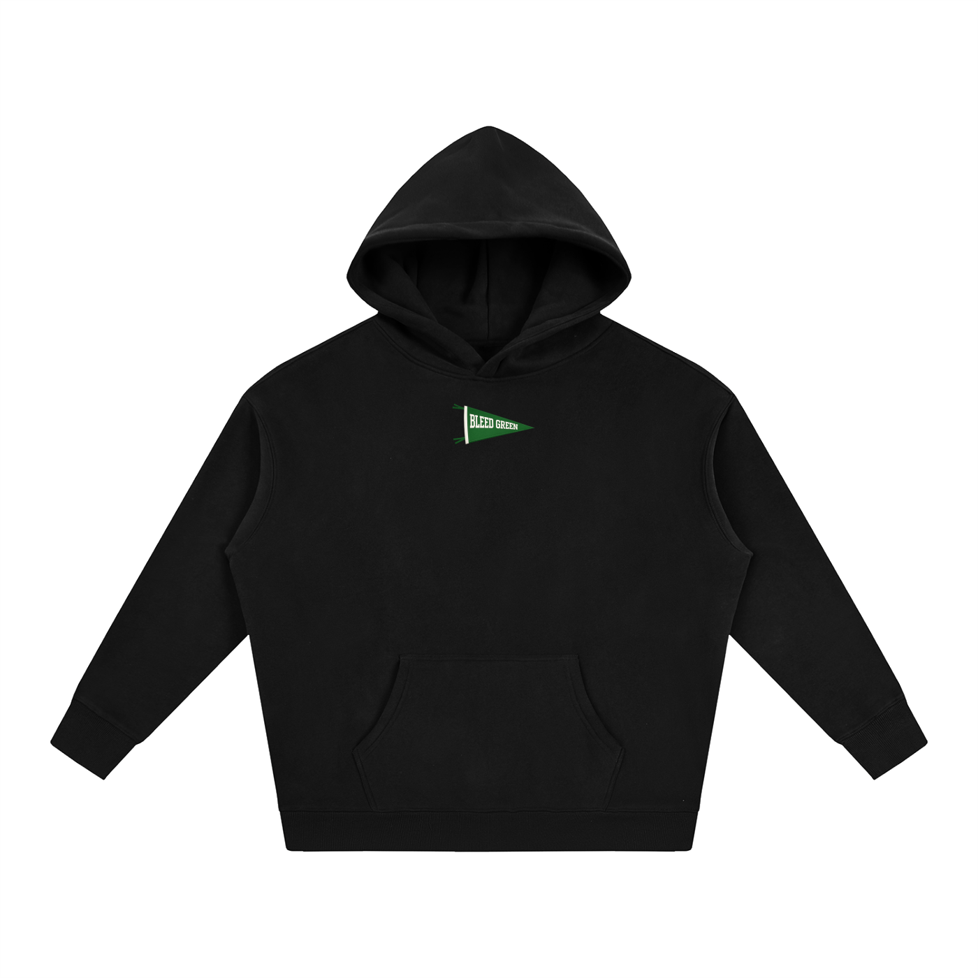 Poppy Bleed Green Hoodie